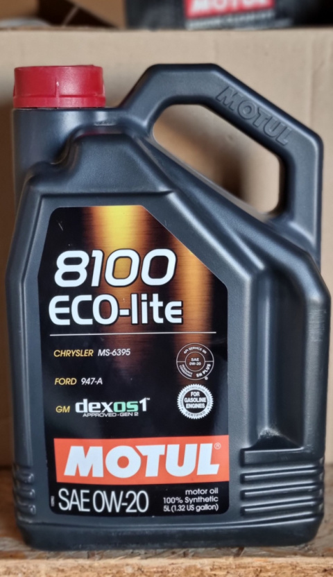 MOTUL 8100 ECO-LITE 0W20, 5L MOTUL 8100 ECO-LITE 0W20, 5L