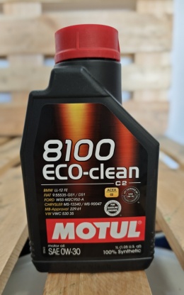 MOTUL 8100 ECO-CLEAN 0W30, 1L