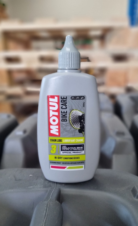 MOTUL CHAIN LUBE DRY BC OFF ROAD (UCI MTB WS), 0,1L MOTUL CHAIN LUBE DRY BC OFF ROAD (UCI MTB WS), 0,1L