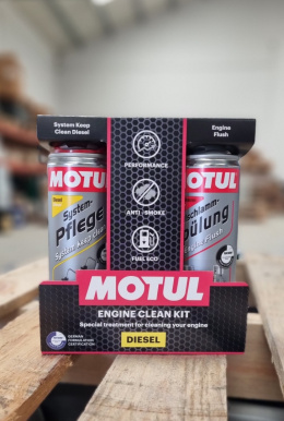 MOTUL ENGINE CLEAN KIT DIESEL (2x300ml)