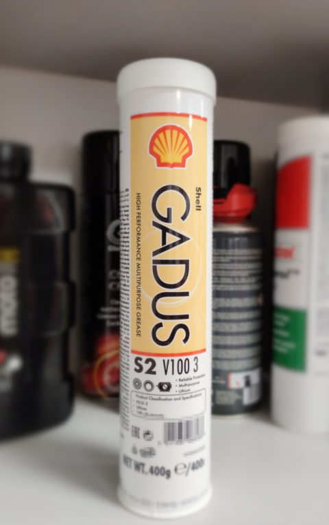 Shell Gadus S2 V 100 3, 0,4KG Shell Gadus S2 V 100 3, 0,4KG