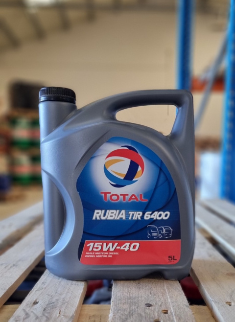 TOTAL RUBIA TIR 6400 15W40, 5L TOTAL RUBIA TIR 6400 15W40, 5L